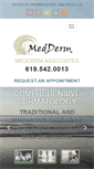 Mobile Screenshot of medderm.net